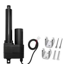 12-V-Linearantrieb, 150 mm Hub, 9000 N, Linear Actuator, IP65, wasserdicht, 5 mm/s, Lineartechnik-Aktuatoren mit Montagehalterungen für Industriemaschinenbehälter, schwere Hebesysteme - Überlast 9000N 6 Zoll - Übersicht 8
