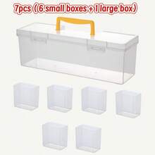 Bộ 7 hộp đựng dụng cụ phần cứng (6 hộp nhỏ, 1 hộp lớn) - nhiều màu - Xem 13