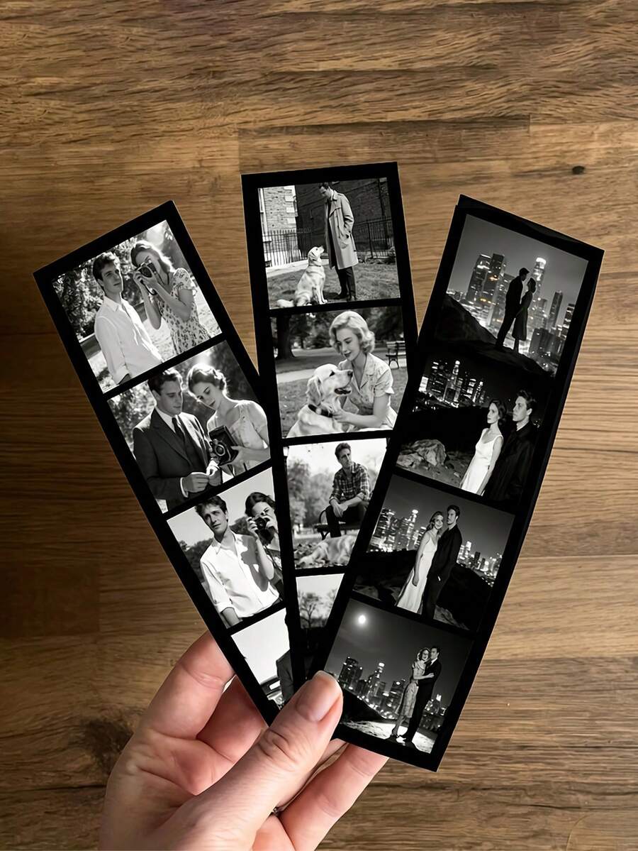 1 pieza/3 piezas/6 piezas Tira de fotos personalizada, Tira de cabina fotográfica personalizada, Tira de película, Impresiones de cabina fotográfica personalizadas, Impresiones de cabina fotográfica personalizadas, Tarjetas de cabina fotográfica para bodas, Marco de tira de cabina fotográfica, Pequeño regalo para guardar la fecha, Regalo del Día de San Valentín para aniversarios, Día de la Madre, Cumpleaños, Bodas, Día del Padre, Inauguración de la casa, Escuela