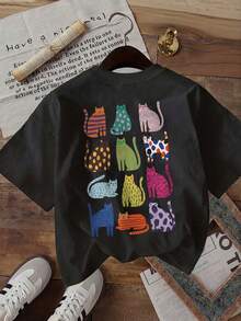 Women T-Shirts - Black - View 3
