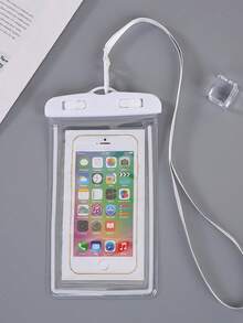 1件通用防水手機袋，防水手機殼，IPX8防水手機袋，適用於游泳、水下、海灘手機防水袋，智慧型手機防水袋，旅行、露營、游泳、夏季、返校 - 升級款 - 查看 14