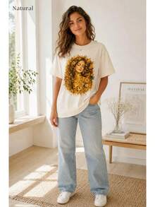 Women T-Shirts - White - View 5