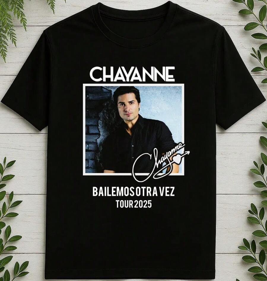 Playera Musica Chayanne Ms1089 - Negro - Ver 1