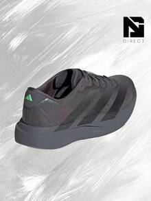 Adidas Adizero Evo SL Grey Black Lime Burst– Men's Lifestyle Sneakers – Shoes For Man -Vintage-Spring & Summer-Inspired Running Shoes, Shock-Absorbing Comfort, Gym To Streetwear Casual Wear-Back To School-KJ1364 - Grey Five/Core Black/Lime Burst - 查看 3