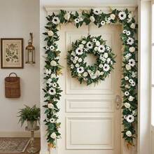 Artificial Vertical Vines - White - View 1