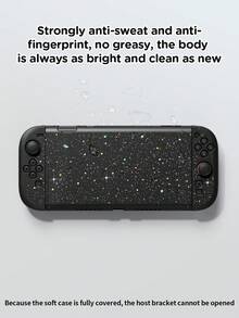 Switch2（2025）游戏机配件，1 件装，适用于 Switch2/Switch OLED/Switch NS，星空图案保护壳，适用于 Switch 扩展电池版，防刮耐磨，含摇杆帽，Switch 玩家的最佳礼物 - 彩色 - 查看 6