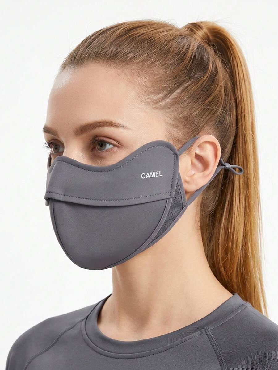 CAMEL CROWN Khẩu trang chống nắng thoáng khí, thân thiện với da, thích hợp cho mùa xuân và mùa hè. - Tro sao đá - Xem 1
