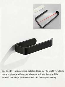 Self-Adhesive Toilet Paper Holder, Wall-Mounted Toilet Paper Rack, Multi-Function Toilet Paper Dispenser - Self-Adhesive Feature, Matte Plastic Design Suitable For Toilet Paper, Fit For Small Spaces, Suitable For RVs And Campers, Suitable For Bathroom And Kitchen - Multicolor - View 9