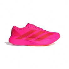 Adidas 新款 Adizero EVO SL WOVEN M 男士低帮透气运动半程马拉松跑鞋 - 玫紅色 - 查看 3