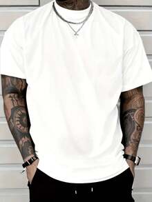 Premium Cotton T-Shirt Ice Cream Gun AK47, Funny Short Sleeve T-Shirt For Men, Black Series 160G - 白色 - 查看 2