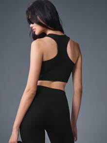 Alo Yoga Asphire Tank Top Black - màu đen - Xem 3