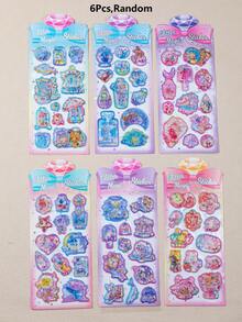 Colorful 3D Epoxy Resin Stickers - Cute Animals - Waterproof, Reusable, Repositionable, Self-Adhesive, High-Quality Resin - Perfect For Decorating Smartphones, Phone Cases, Laptops, PCs, Tablets, Stationery, Notebooks, Journals, Planners, Scrapbooking - Multiple Colors Available [Style/Packaging Random] - View 12