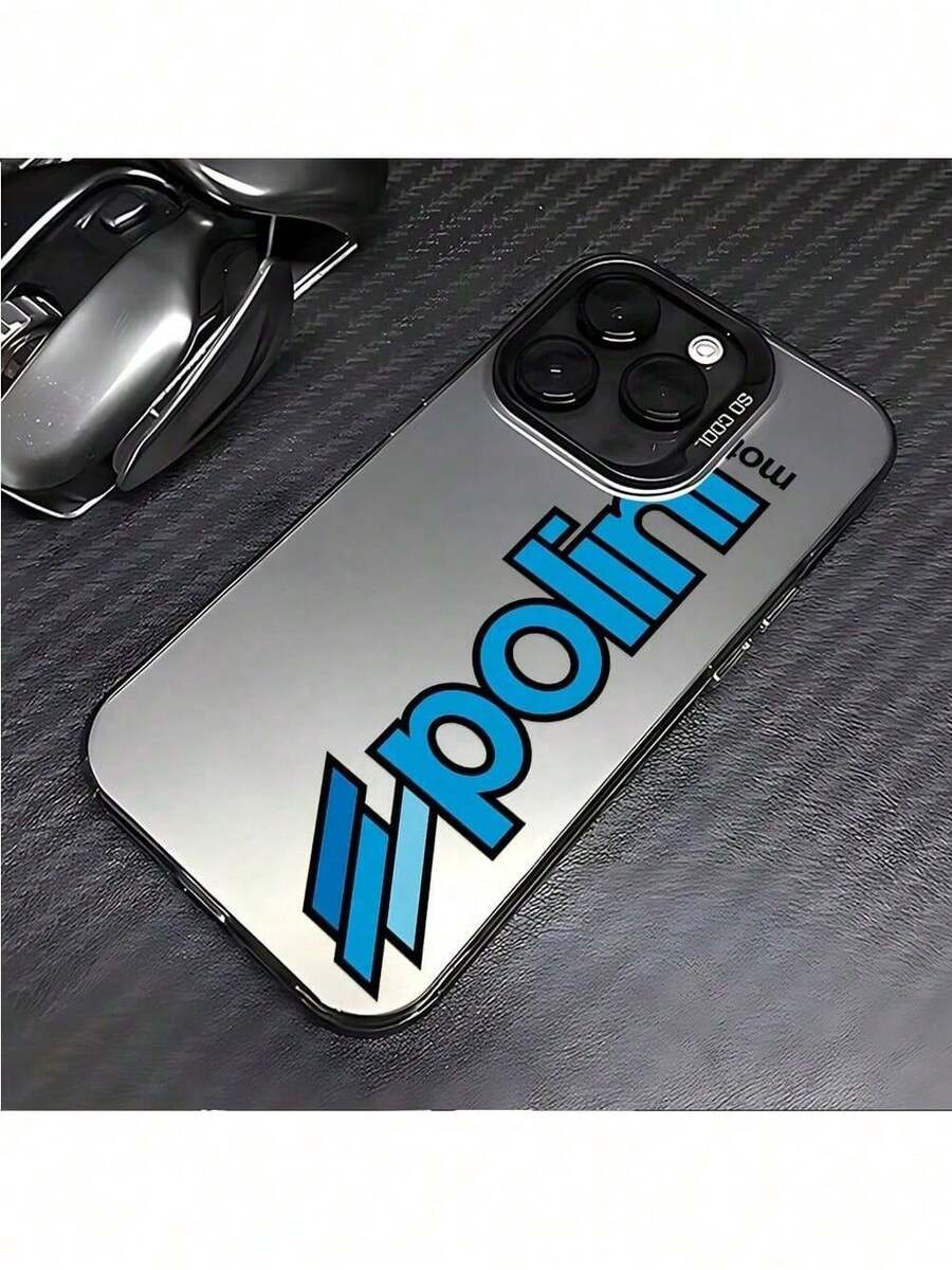Fast EU Shipping (DE & ES) |   Luxury P-Polini Motorcycle Design | Shockproof Matte Back Cover Phone Case With Camera Protection, Anti-Fingerprint & Soft Edge – Shockproof, Wireless Charging Ready – Compatible With Apple  11/12/13/14/15/16/17 Pro Max/Plus/SE/Air,  Galaxy S21/S22/S23/S24/S25/S26 Ultra,  13/14/15 Pro/Ultra - 1 Piece Of Picture Color - View 1