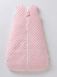 1pc Baby Sleeveless Beanbag Sleeping Bag, Infant Anti-Kick Blanket With Soothing 3D Beanbag Material, Warm Baby Anti-Kick Quilt, Suitable For Newborn Crib And Nursery - Ideal As A Baby Christening Gift - Sleeveless Bean Sleeping Bag - View 9