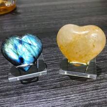 1 pieza Estante de exhibición de especímenes minerales, Estante de base de acrílico para bolas de cristal, Estante de especímenes minerales, Estante de exhibición de fósiles, Rocas, Topografía, Ágata, Cristal, Piedra en bruto, Estante para piedras raras, Soporte para teléfono, Regalo de Navidad - 1PC - Ver 5