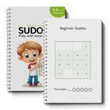 Seri Buku Latihan Aktivitas Sudoku untuk Pemula, Latihan Teka-Teki Logika Angka yang Cocok untuk Berbagai Tingkat Pembelajaran, Latihan Otak untuk Meningkatkan Fokus, Konsentrasi, dan Keterampilan Pemecahan Masalah - MultiWarna - View 10