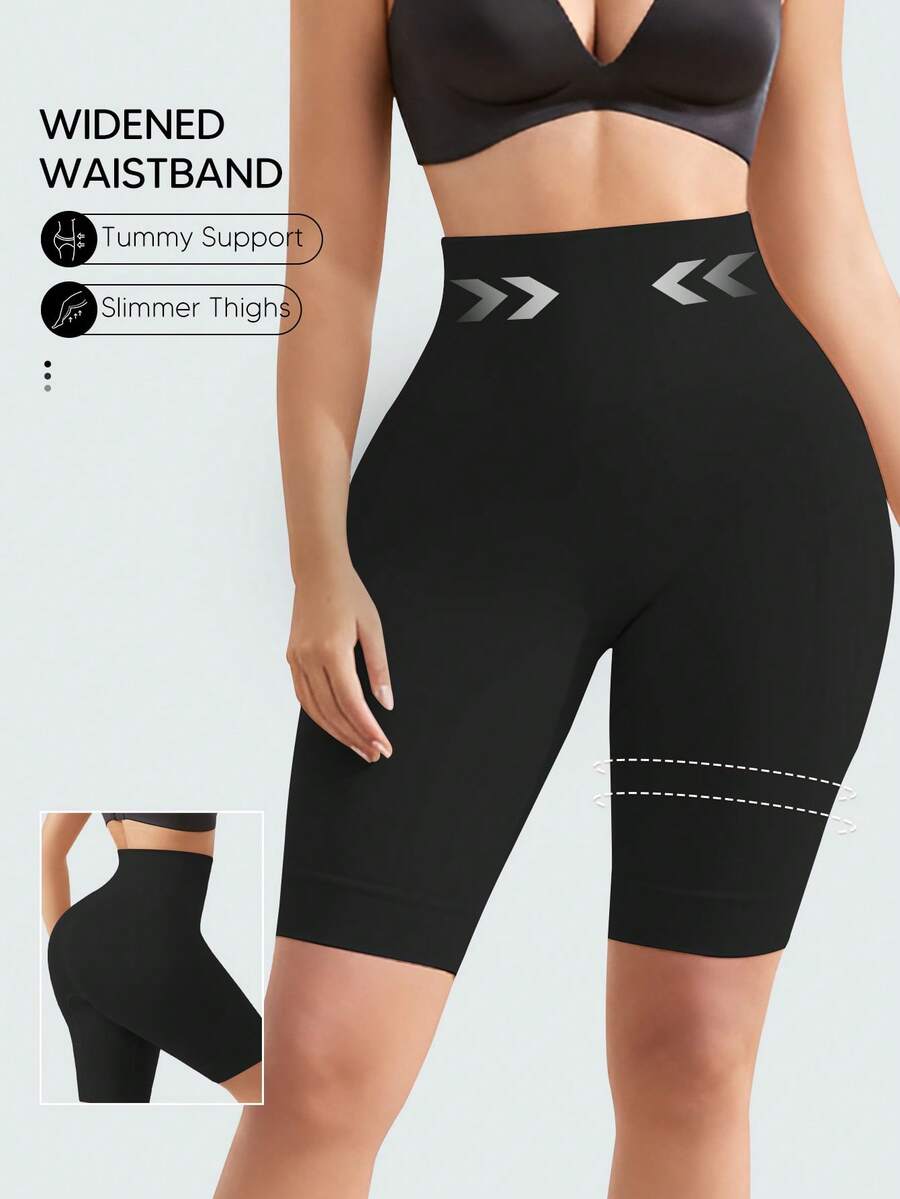 Pantalones cortos moldeadores de cintura alta para mujer, ropa interior moldeadora, control de abdomen, levantamiento de glúteos