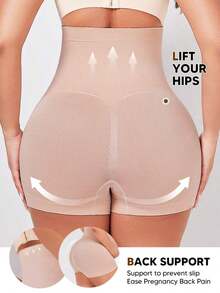 Pantalones Cortos de Maternidad Suprenx de Cintura Alta con Soporte Elástico para el Vientre, con Panel Abdominal Expandible, Ropa Deportiva para Yoga, Edición Navidad - Negro - Ver 11