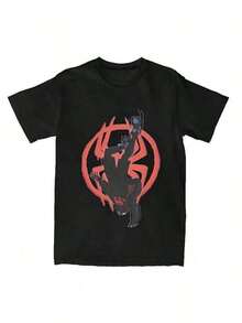 Men Women Superhero Spider Mans Shirt Merch 100 T-Shirt Clothing Novelty Tee Shirt Summer..............Summer Outfits For Women100 Percent Graphic Tees Men's Holiday Clothes Mens Tshirts Men Clothes White Top Tops For Women Unisex Vintage Retro Street Style Short Sleeve Tee Lightweight Comfy Fabric Relaxed Fit Casual Daily Shopping Travel Party All Match Fashion Apparel - màu đen - Xem 7