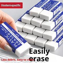 Eraser Eraser Block Eraser Strip Creative Cute Eraser Imitation Chocolate Bar Creative Cartoon Durable Rubber Material Suitable For Office, Travel, It's An Interesting Small Gift - Various - View 7