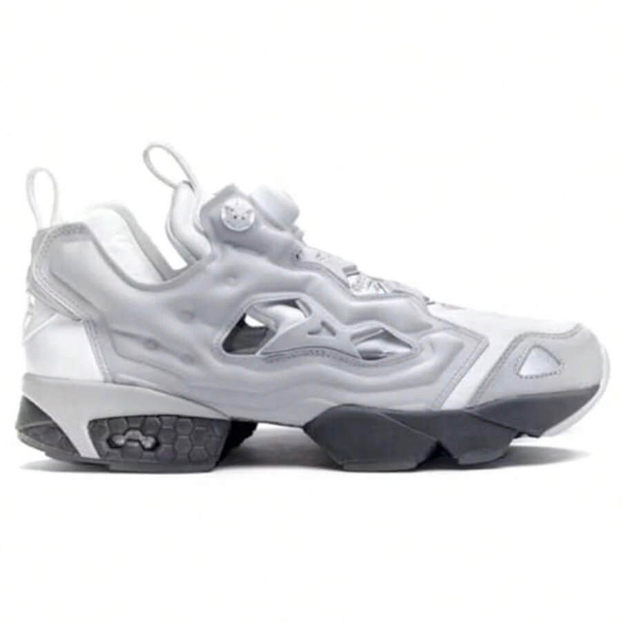 Reebok Men's Instapump Fury Concepts CC Pack Shoes - 白色/金屬銀色 - 查看 1