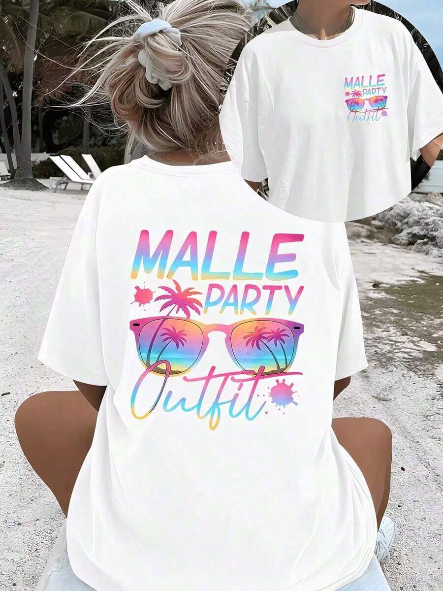 Nueva colección de verano 2026 Camiseta casual SWAG 2026 Lanzamiento de álbum Camiseta exclusiva de estilo vintage Camiseta para fans Camiseta Hailey Biebe Conjunto para mujer, verano, conjunto para festivales para mujer, envío gratis, se envía en 24 horas - Weiss - Visa 1
