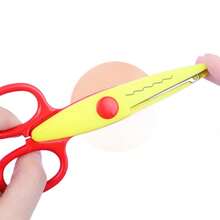 NeeDoh Colorful Decorative Craft Scissors Set, ABS Resin Non-Slip Handle, Paper Cutting, Scrapbook Card Making, DIY Art Pattern Design - Scissors 1 - View 9