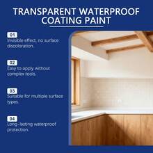 Waterproof Sealant For Leaks And Cracks, Waterproof Sealant Paint For Roofs, Walls, Windows And RVs, Fast Drying Protective Coating, Use On All Surfaces, 300G (New And Old Models Will Be Shipped Randomly) - Waterproof Sealant - View 7