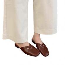 Women Heeled Sandals - 6088-2 Beige - View 7