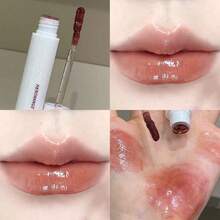 HERORANGE Nourishing Lip Oil, Glossy Transparent Delicate Texture, Waterproof Long-Lasting Non-Sticky Color Lock, Perfect For Travel, Wedding, Cosplay And Holiday Gifts - Multicolor - View 4