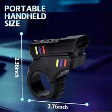 收藏品與派對用品，青少年創意玩具，EDC手指旋轉器與手指玩具，手指滑動器，磁性玩具，便攜式日常旋轉玩具，戒指，紋理手指玩具，旋轉與翻轉，適合節日禮物 - 彩色 - 查看 9