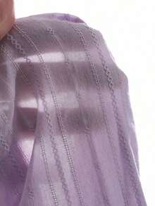 Women Blouses & Shirts - 紫色 - 查看 3