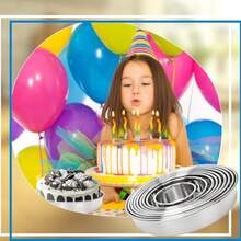 Cake Rings - Silver - View 6