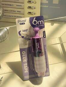 1pc Pen-Style Push-Button Dot Glue, Highly Attractive High-Viscosity Replaceable Refill Glue - Multicolor - View 7
