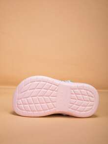 Children's All-Season Printed Sandals, Non-Slip EVA Casual Fashion, Comfortable Soft Thick Sole Beach Shoes, Slippers, Sports Slides - Pink - View 6