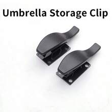 1/2pcs Car Umbrella Storage Clip With Strong Adhesive Backing, Umbrella Storage Holder, Car Interior Trunk Organizer, Car Mount, Hook Clip, Dual-Purpose Household Storage Card Holder. - Time Umbrella Clip - View 12