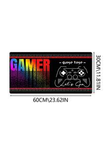 E-Sports Game Mouse Pad, Suitable For Home Office Work, Computer Keyboard Laptop Expansion Pad, Large Table Pad With Non-Slip Rubber Base Edge Stitching Desktop Decoration - View 14