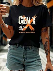 Women T-Shirts - Black - View 1