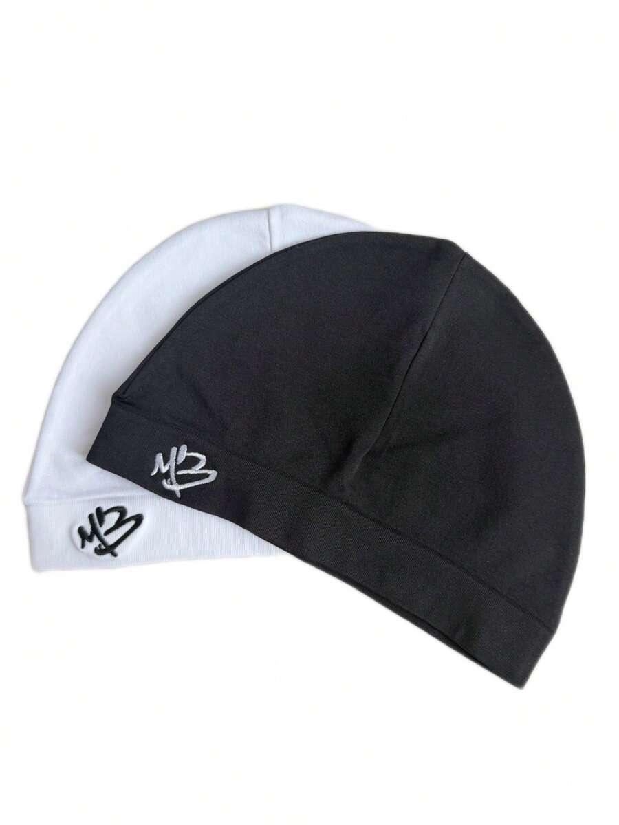 Mũ len thể thao in chữ Y2K phong cách đường phố, mũ chạy bộ thường ngày bằng nylon, mũ beanie thoáng khí đa năng phong cách hip hop retro. - M3 - Xem 1