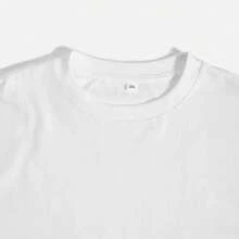 T-Shirt With A Graphic Print Of A Fuel Bottle And Skeleton Design, Racing Style, Double-Sided Print, Classic Crew Neck T-Shirt, Casual Short-Sleeve Streetwear Top, Cotton T-Shirt With Automotive Aesthetic. - 白色 - 查看 4