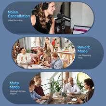 Professional Wireless Lavalier Microphone, Compatible With Smart Devices, Ultra-Mini Portable Clip-On Noise Canceling Microphone, Plug And Play Wireless Audio Device, Suitable For Interviews, Podcast Recording, Live Streaming, Vlog (160mAh Rechargeable Battery) - View 6