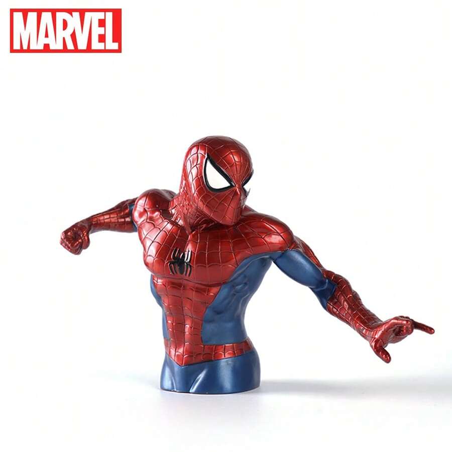 Monogram Marvel 漫威官方授權蜘蛛人PVC小豬存錢筒硬幣儲蓄罐擺件儲錢罐家居裝飾收藏桌面收納儲蓄罐1個 - MN-67963 - 查看 1