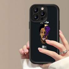 Funda para teléfono inspirada en , compatible con fundas para Samsung, Apple, VIVO, OPPO, , ,  y Honor. Fabricada en TPU, ofrece protección contra golpes y caídas. Un regalo ideal para amigos y familiares. - Negro - Ver 5