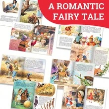 1 Box Set Of 8 Children's English Grimm's Fairy Tale Story Books, Ideal Gift Choice With 8 Different Classic Fairy Tale Story Books - Multicolor - View 2