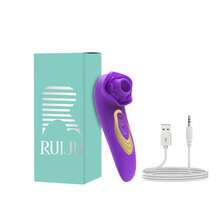 RUIJU Rose Sucking Vibrator Adult Product Sex Toy For Woman -Pulse Pure Sucker Clitoral Vibrator With 5 * 5 Suction, Clitoris Nipple Massager Sexual Toys For Women Female Couples Pleasure Vibrator For Women Sex Toy - 顏色8 - 查看 1