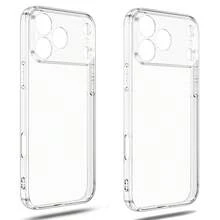2 Packs TPU Soft Transparent Full Coverage Shockproof Anti-Scratch Anti-Drop Phone Case With Camera Airbag Protection Compatible With Iphone 17 Pro Max/17 Pro/17/16 Pro Max/16 Pro/16/15 Pro Max/15 Pro/15 - White - View 15