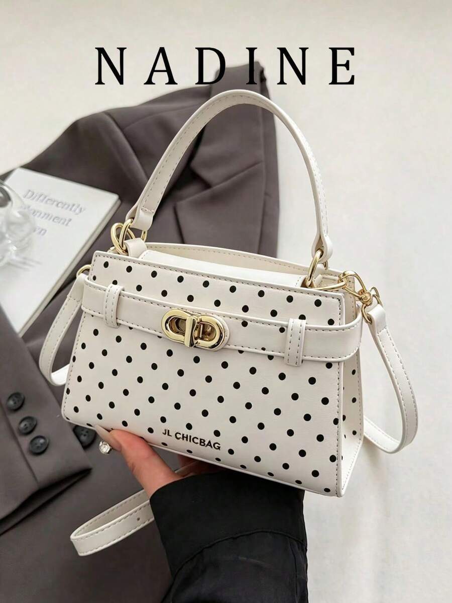 Fashionable Multi-Purpose Color-Block Casual Women's Handbag