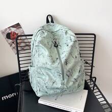 Bolso de mano moderno y versátil para mujer, estilo casual elegante con un toque de alta gama, bolso de hombro estiloso ideal para ir de compras, nueva mochila de verano 2026 para estudiantes universitarios, mochila escolar casual de gran capacidad y a la moda para estudiantes de secundaria y preparatoria, mochila de viaje. - Negro - Ver 8
