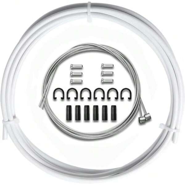 Universal Brake Cable And Housing Set 9.8ft Black