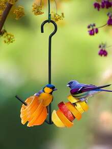 1 pièce Mangeoire suspendue pour oiseaux de compagnie, convient pour nourrir les oiseaux de compagnie, y compris l'alimentation quotidienne en grains, l'alimentation en cage d'oiseaux intérieure/extérieure, l'alimentation des oiseaux de jardin et l'alimentation des oiseaux jeunes et adultes. Elle est anti-déversement, anti-fuite, propre et hygiénique. - Taille Unique - Voir 3